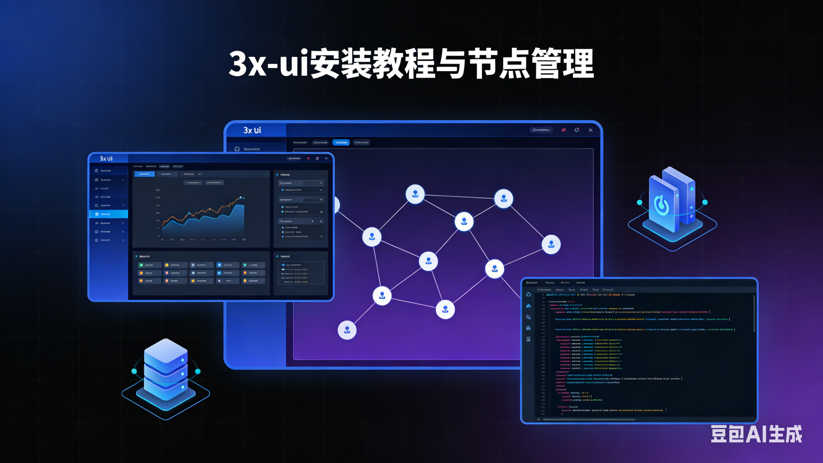 3x-ui安装教程与节点管理使用指南