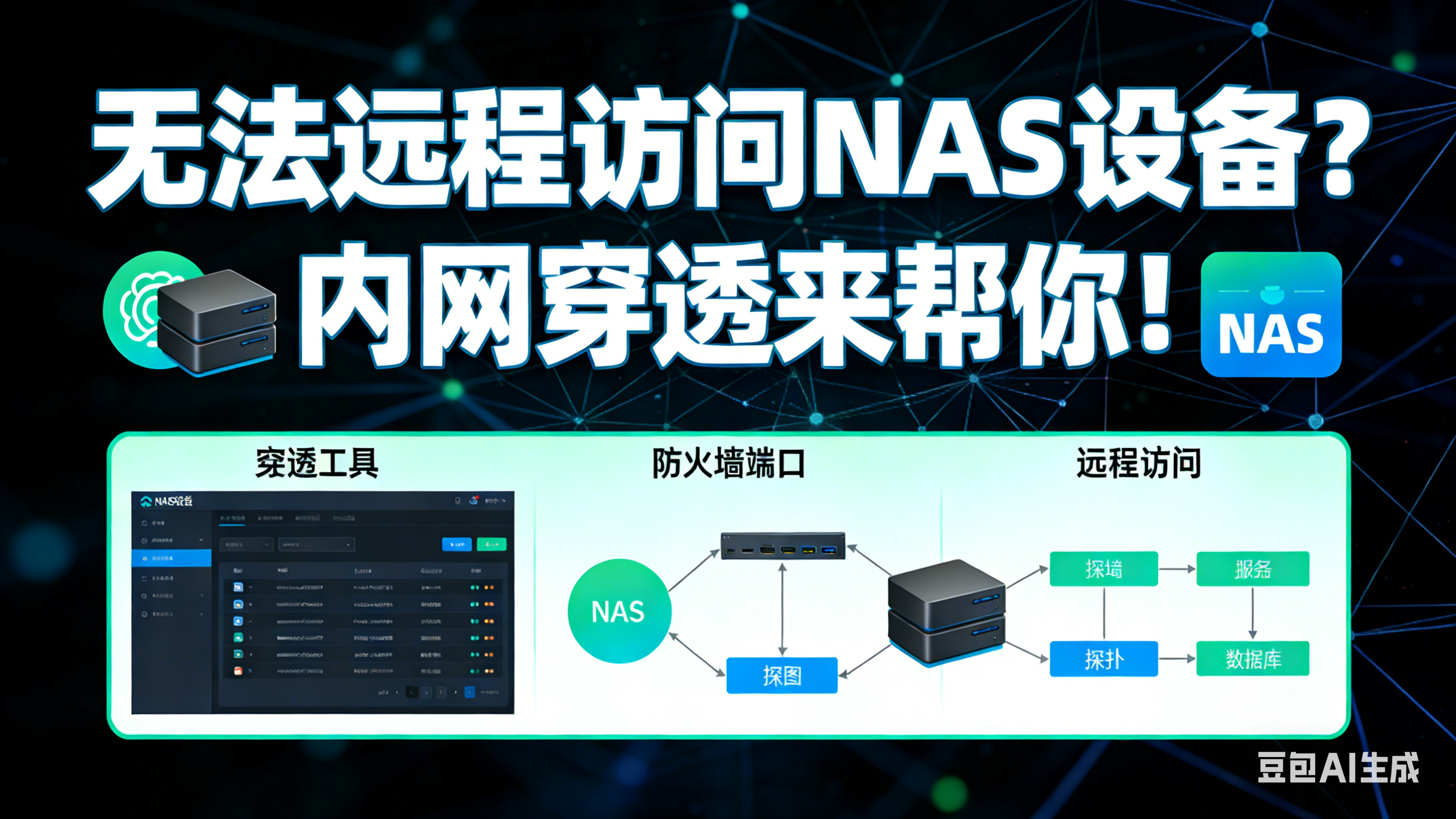 无法远程访问NAS设备？内网穿透来帮你！