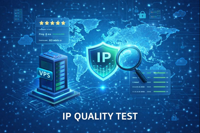 如何给刚购买的VPS进行IP质量检测