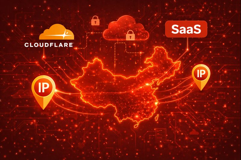 通过CloudFlare+SaaS回源优选IP使国内用户高速访问网站