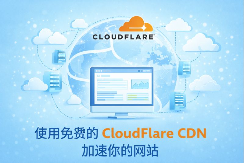 使用免费的CloudFlare CDN加速你的网站