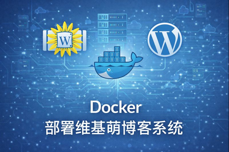 Docker部署维基萌博客系统