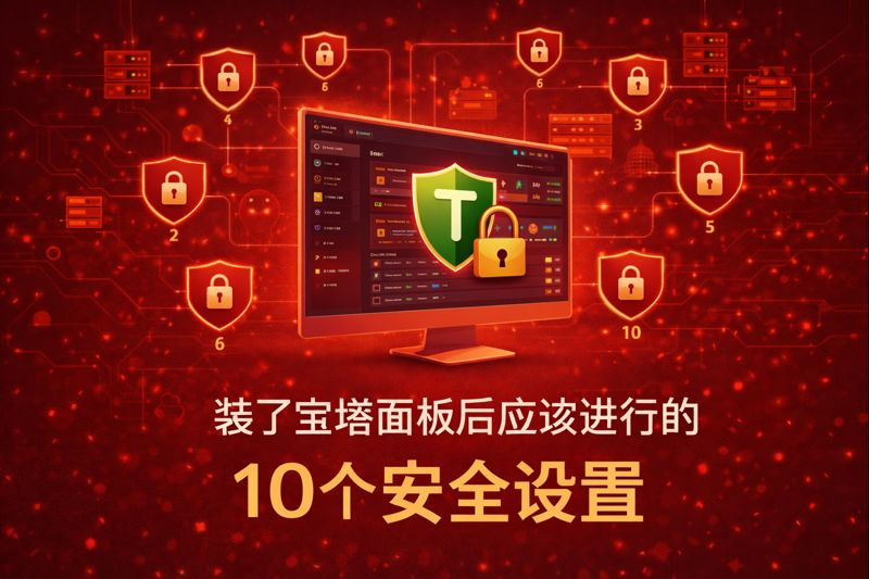 装了宝塔面板后应该进行的10个安全设置